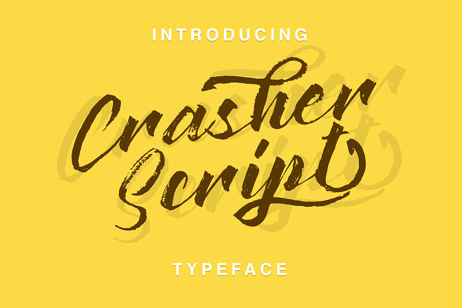 Crasher Script in Script Fonts - product preview 8
