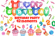 Birthday Party clipart