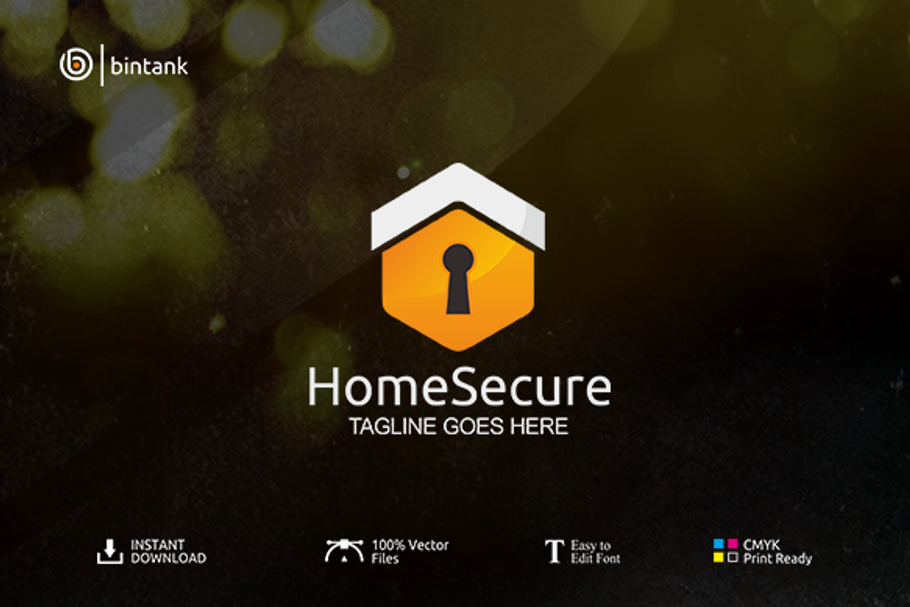 Home Secure Logo in Logo Templates - product preview 8