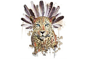 Animal Set-Leopard Print