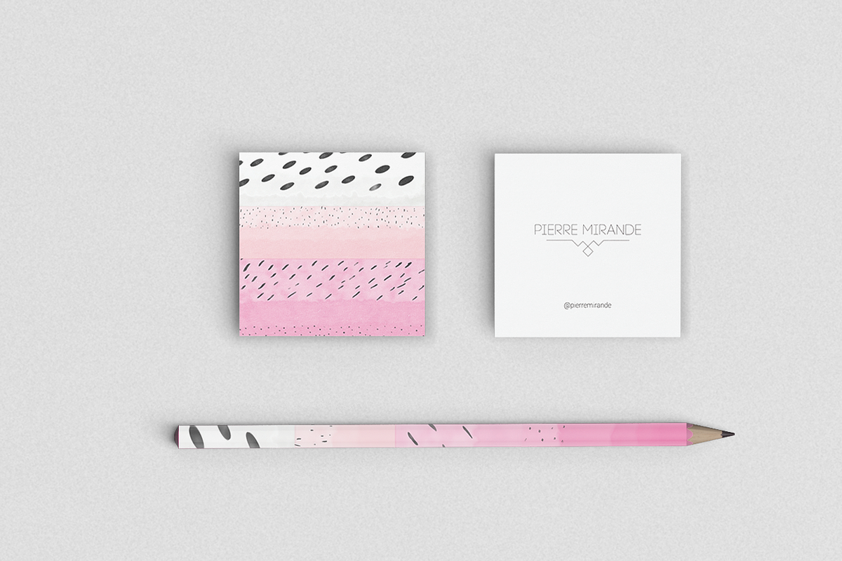 Pitaya Cocktail Business Card  in Business Card Templates - product preview 8
