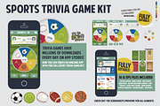 Sports Trivia Full Game Kit