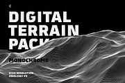 Digital Terrain Pack — Monochrome