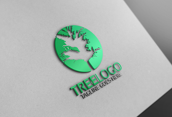 16 Tree Logo / ALL SINGLE PACKAGE in Logo Templates - product preview 10