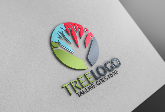 16 Tree Logo / ALL SINGLE PACKAGE in Logo Templates - product preview 15