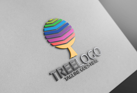 16 Tree Logo / ALL SINGLE PACKAGE in Logo Templates - product preview 16