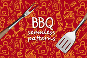 Barbecue Seamless Patterns