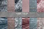 Under The Ice: Marbled Silver Foil