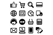 E-commerce Business Icons Set