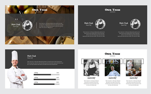 Food Vintage Keynote Template in Keynote Templates - product preview 6