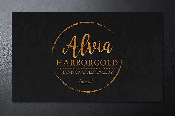 Jewelry Shop Business Card Template in Business Card Templates - product preview 6