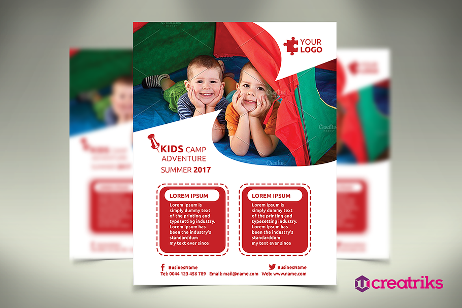 Kids Flyer in Flyer Templates - product preview 8