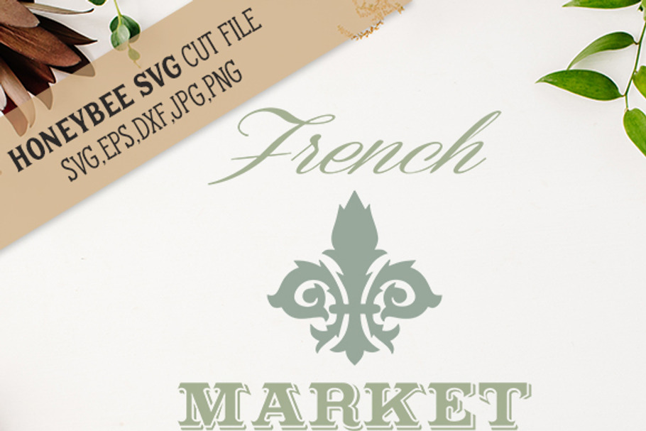 French Market cut file