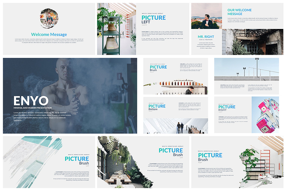 Enyo Creative Powerpoint Template in PowerPoint Templates - product preview 8