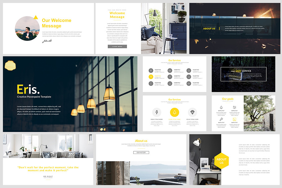 Eris Creative Powerpoint Template in PowerPoint Templates - product preview 8