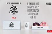 Coffee Branding Mock-up Vol 3