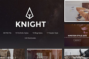 Knight - Corporate and Shop PSD