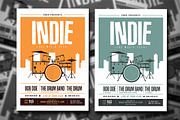 Indie Drum Flyer