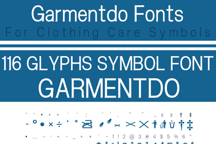 Garmentdo in Symbol Fonts - product preview 8