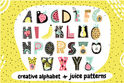 Fruit Alphabet + juice patterns!!!