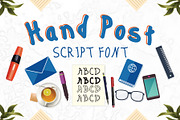 Hand Post 10 Fonts