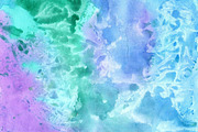 Five watercolors background