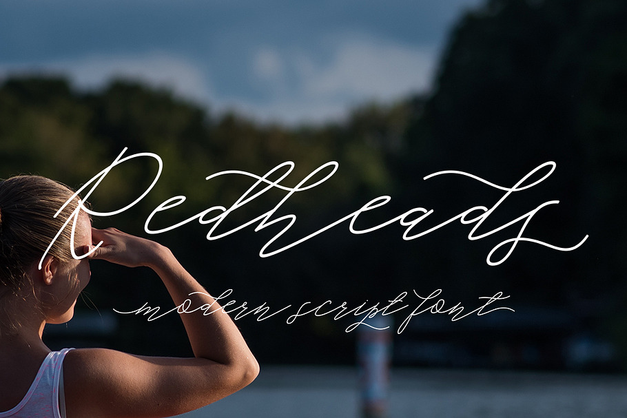 Redheads Script in Script Fonts - product preview 8