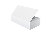 Cool Realistic White Package Box