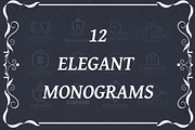 12 Elegant Monograms