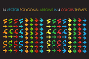 Polygonal Arrows Set