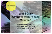 Wood Grain Overlay / Texture Pack 1