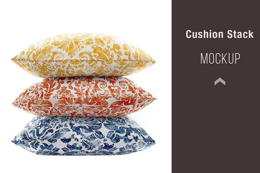 Pillow stack MOCK UP in Product Mockups - product preview 8
