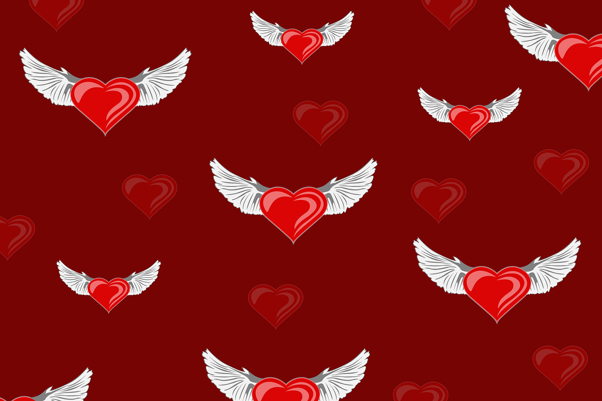 pattern with hearts. Valentine's day in Illustrations - product preview 8