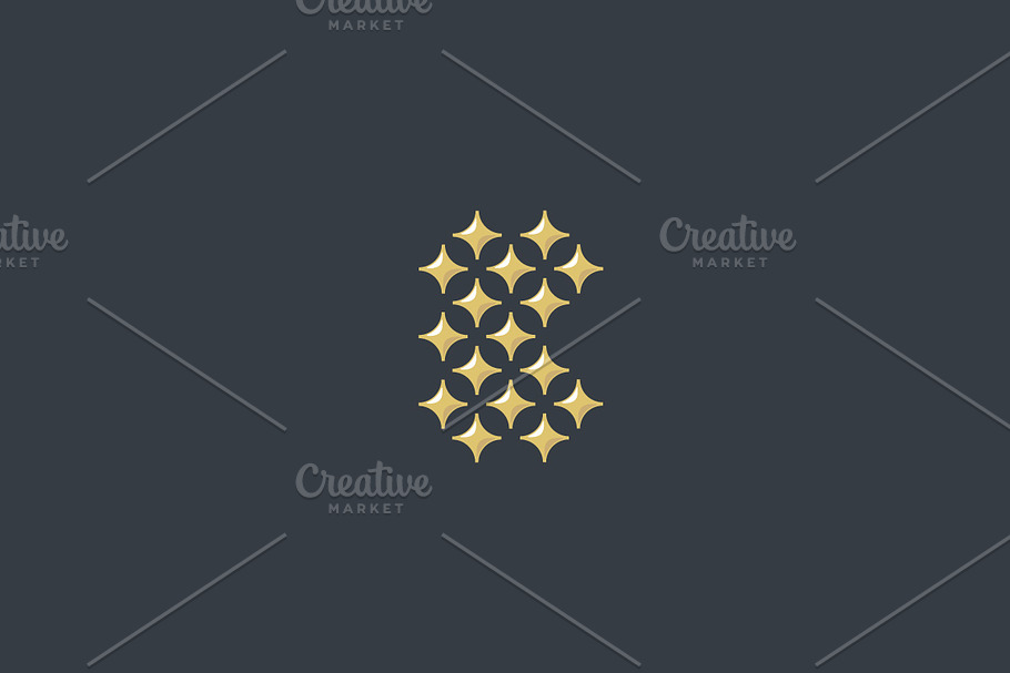 Stars letter B vector logo in Logo Templates - product preview 8