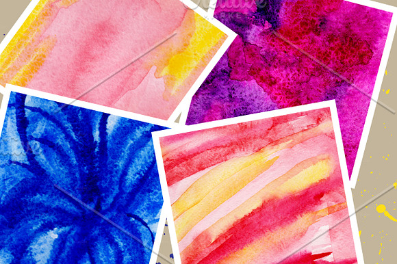 35 watercolor backgrounds.   in Textures - product preview 2