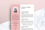 Resume Template (MS Word) | Sarah