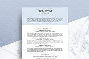 Resume / CV (MS Word) | Nikita