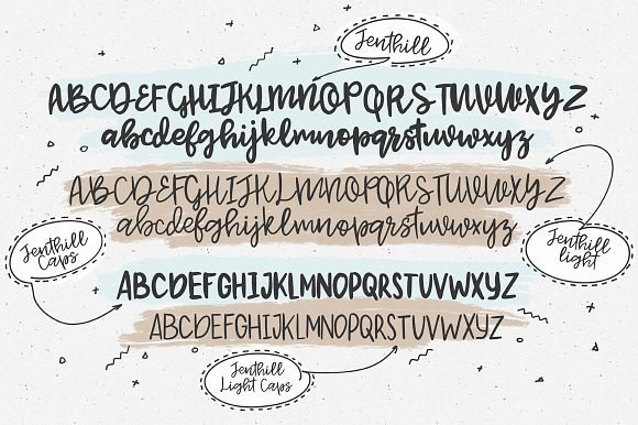 Jenthill Script Family in Roman Fonts - product preview 4