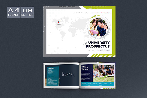 College University Brochure in Brochure Templates - product preview 1