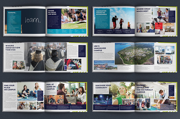College University Brochure in Brochure Templates - product preview 2