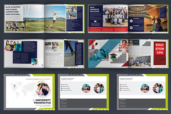 College University Brochure in Brochure Templates - product preview 3