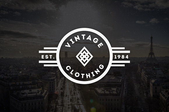 Vintage Logos & Badges Vol. 22 in Logo Templates - product preview 2