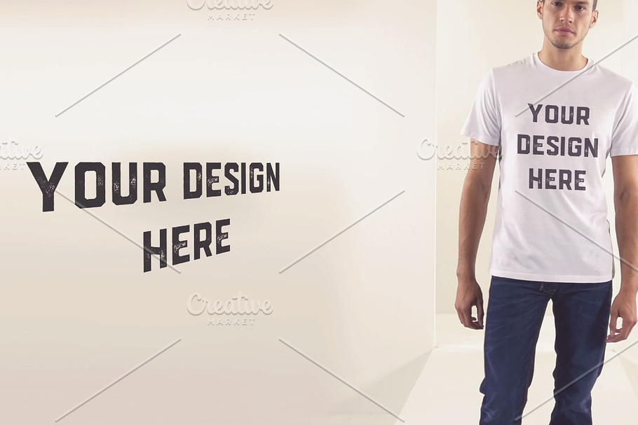 T-shirt Mock-up#14 in Product Mockups - product preview 8