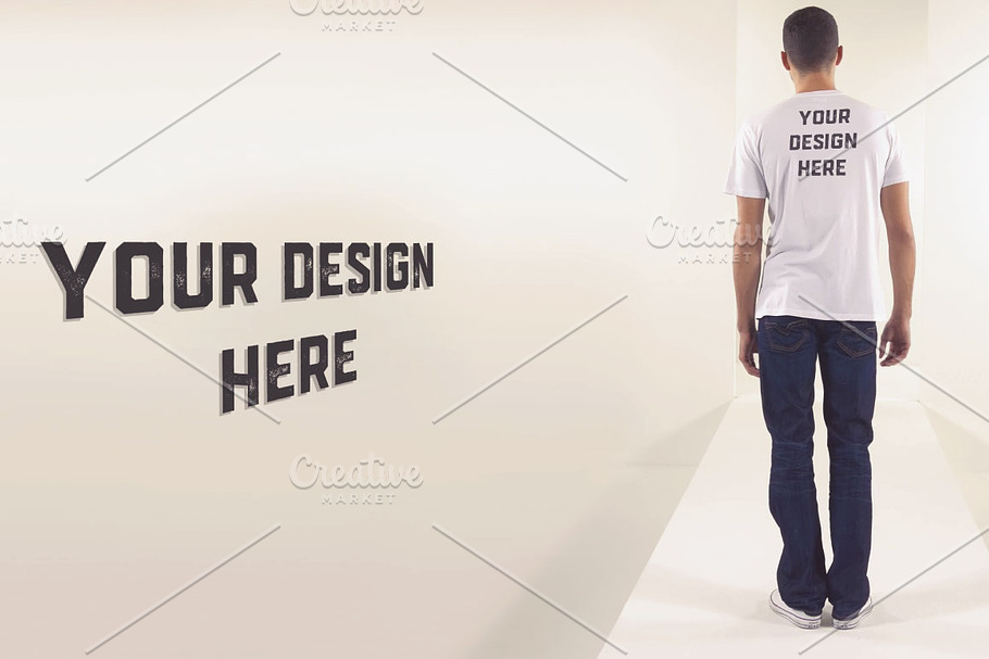 T-shirt Mock-up#15 in Product Mockups - product preview 8