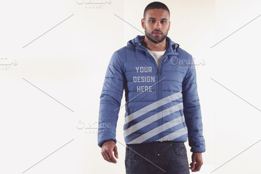 Men Jacket Mock-up in Product Mockups - product preview 8