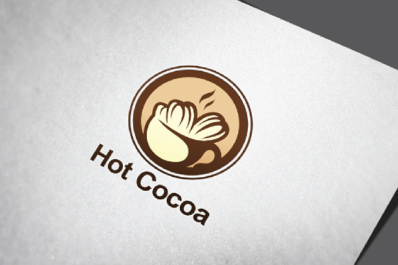 5 - Hot Sweet Cocoa Chocolate in Logo Templates - product preview 1