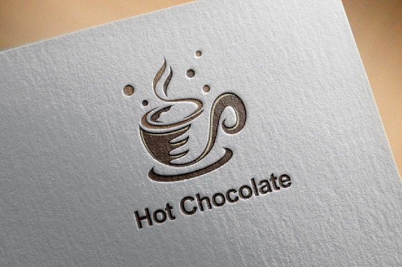 5 - Hot Sweet Cocoa Chocolate in Logo Templates - product preview 2