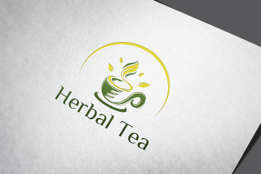 Herbal Tea Green Organic Healthy in Logo Templates - product preview 8