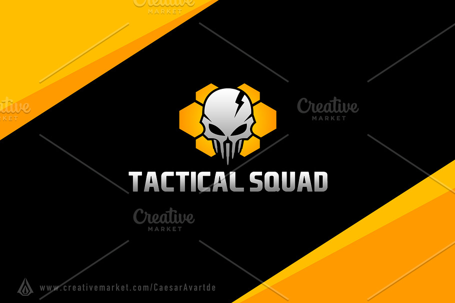 Tactical Squad Logo Template in Logo Templates - product preview 8