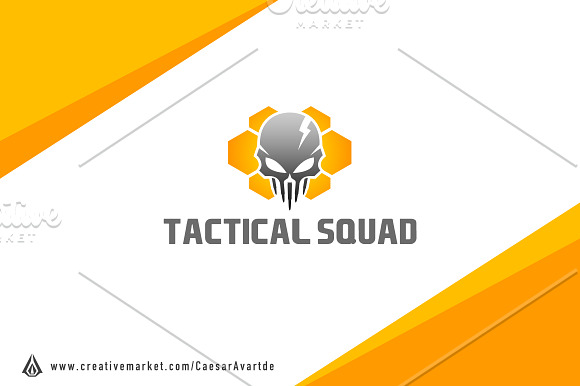 Tactical Squad Logo Template in Logo Templates - product preview 1